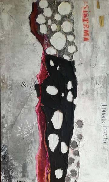 2 Spend it cm 60x100 tec mista su tela 2019