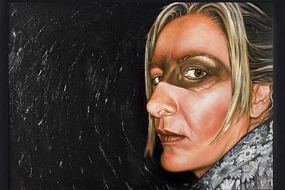 Anima 2014 tecnica mista su tela 50x70cm