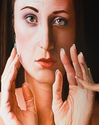 Distacco 2018 olio su tela 80x120cm