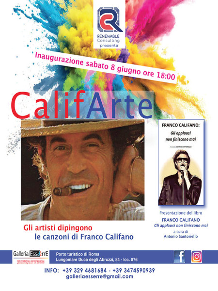 CalifArte - Gli artisti dipingono le canzoni di Franco Califano
