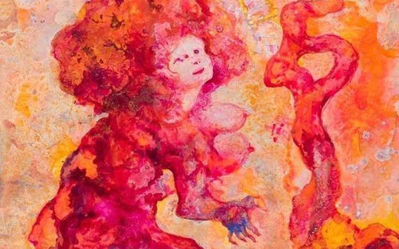 Mostre in corso - Come una fiamma bruciante.