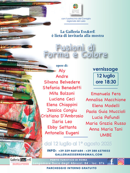 Fusioni di forma e colore