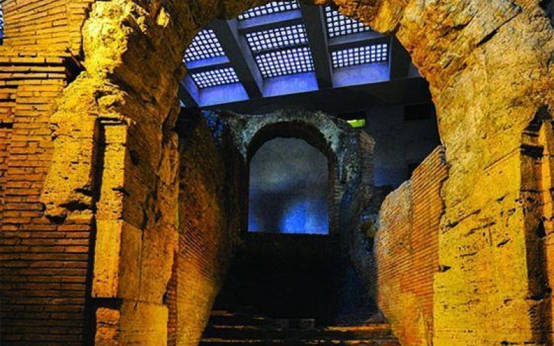 Mirella Guasti e Luigi Pellanda allo Stadio di Domiziano