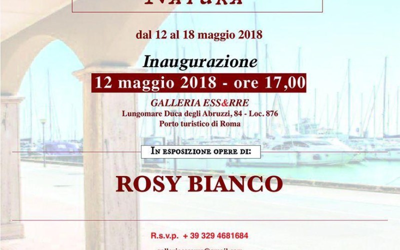 "Natura" mostra personale di Rosy Bianco