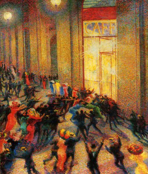 umberto boccioni rissa in galleria1212