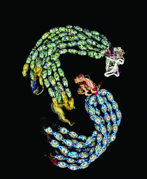 venezia mazzi di perle a lume della met a XIX secolo