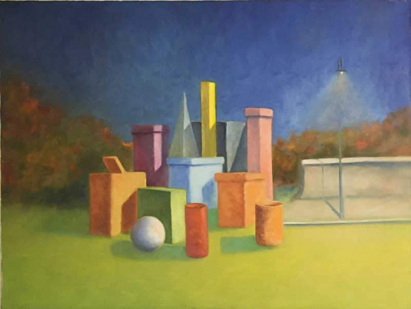 Natura morta  con lampione