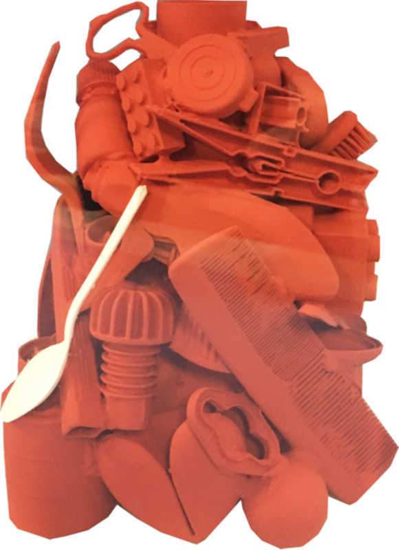 Accumulazione quotidiana con cucchiaino bianco